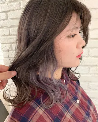 カラー パーマ ヘアアレンジ ネイル マツエク・マツパ レイヤー＆カラー 人気美容師倉崎涼のヘアスタイル