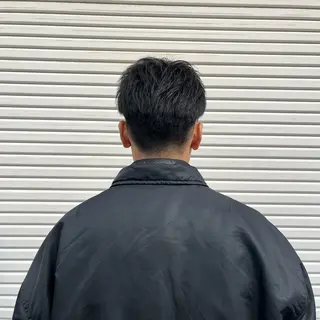 メンズ ボブパーマ/レイヤー カット/KINAMIのヘアスタイル