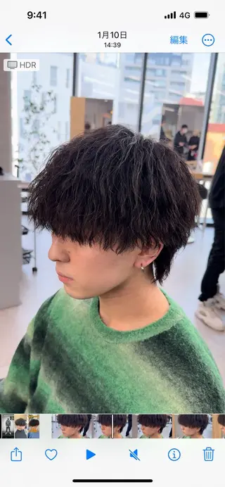 パーマ メンズ 🔥メンズカット＋ パーマの達人🔥のヘアスタイル
