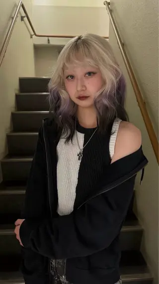 セミロング カラーモデル募集中 Rei🐈‍⬛/大宮のヘアスタイル
