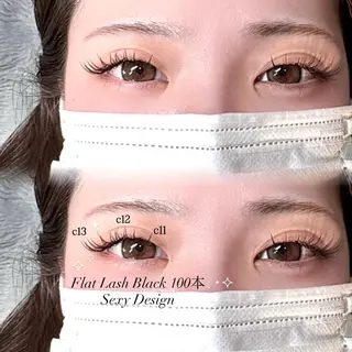 マツエク・マツパ EYESTYLE仙台所属・田中 心雪のマツエク・マツパデザイン