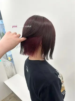 ショート カラー aisa ／札幌／艶カラー🎀のヘアスタイル