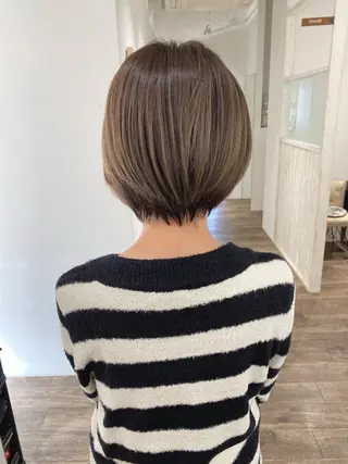 ショート カラー ハイライト⭐️上野 高広のヘアスタイル