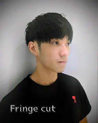 ショート メンズ 髪質改善/韓国メンズ カット&パーマ 猿川のヘアスタイル