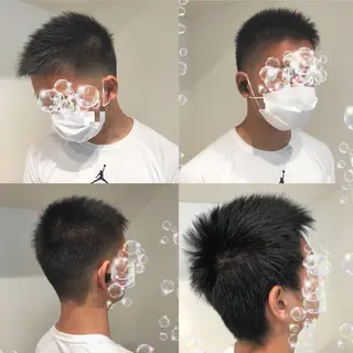 ショート カラー パーマ ヘアアレンジ メンズ キッズ ネイル マツエク・マツパ MEGUMI megumiのヘアスタイル
