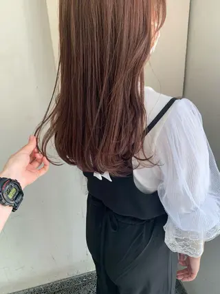 ロング カラー パーマ ヘアアレンジ メンズ キッズ ネイル マツエク・マツパ アイブロウ 🦕ウルフカット 🦕ａｋｉｈｏのヘアスタイル