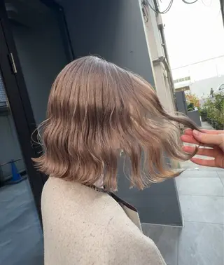 カラー 大宮ブリーチ×髪質 改善カラー/Meguのヘアスタイル