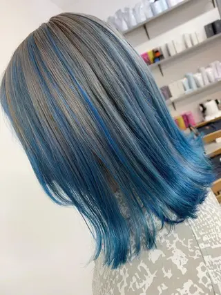ミディアム 上重 晴輝 Recharme新保のヘアスタイル