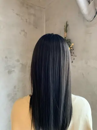 セミロング カラー ヘアアレンジ Sia中野新橋 『JUNYA』のヘアスタイル