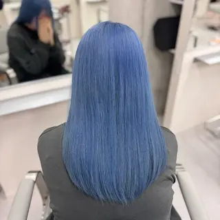 セミロング ハイトーン/ブリーチ 栄/Sayakaのヘアスタイル