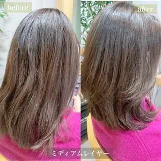 ミディアム カラー egerie 恵比寿 /KANAのマツエク・マツパデザイン
