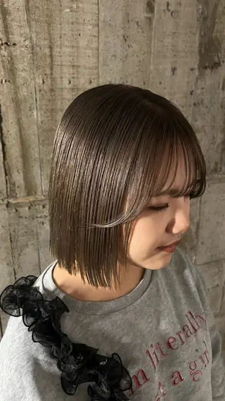 カラー 夏見 柚羽のヘアスタイル