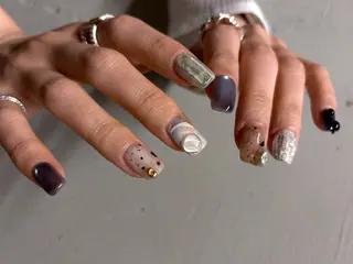 ネイル 亀戸8 HACHI スタッフのネイルデザイン