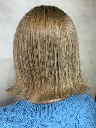 ミディアム 西村 雄二/エクステのヘアスタイル