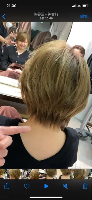 ショート SHOTA OAK恵比寿/代官山のヘアスタイル