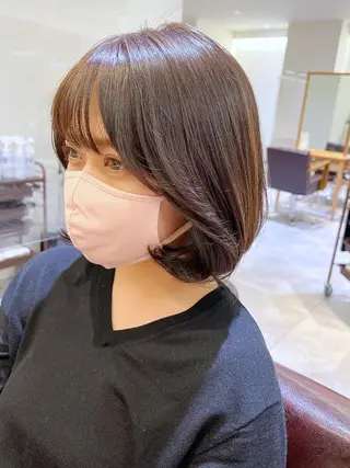 ミディアム カラー 韓国ヘア×髪質改善 /yoshikaのヘアスタイル