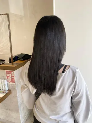 ロング 似合わせレイヤー/ 縮毛矯正🎀minaのヘアスタイル