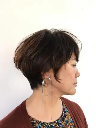 ショート パーマ 小酒井 智洋のヘアスタイル