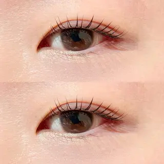 マツエク・マツパ 笠井 彩花のマツエク・マツパデザイン