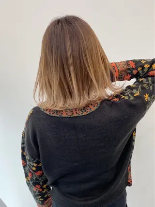 ミディアム 💫siesta ・スズノ🐈💫のヘアスタイル