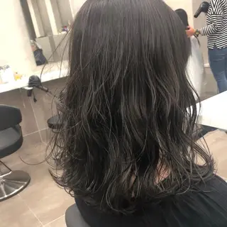 ミディアム カラー ヘアアレンジ 美髪矯正/透明感カラ ー🫧YUUKI🫧のヘアスタイル
