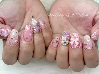 ネイル アトリエAIHA★ フィルイン推奨サロンのネイルデザイン