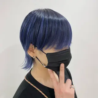ショート カラー マンツーマン女性 美容師 奏のヘアスタイル
