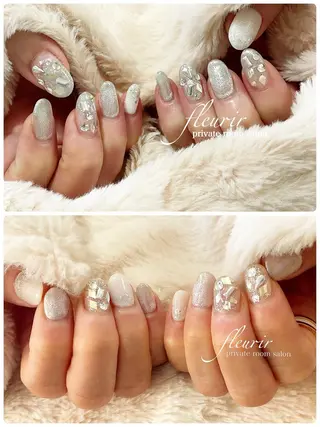 ネイル フルリール 【プライベートサロンのネイルデザイン