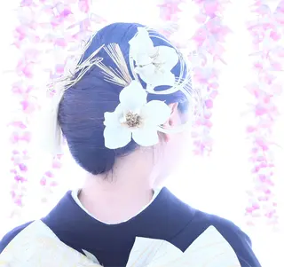 ロング ヘアセットサロン lightupのヘアスタイル