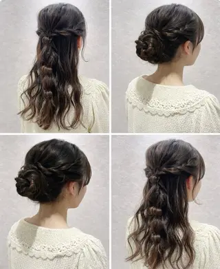 ヘアアレンジ ★4/14ご案内 可能です★柳生陽香のヘアスタイル