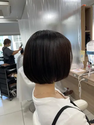 ショート 藤原 亜美🤍のヘアスタイル