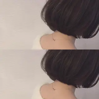 ミディアム カラー 池田 真由美のヘアスタイル