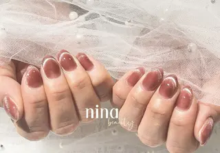 ミディアム ninabeauty 新宿のネイルデザイン