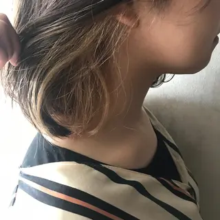 ショート カラー 山下 千明のヘアスタイル