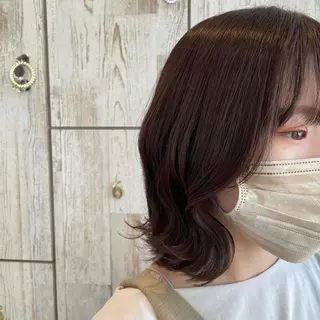ショート カラー パーマ KAKKY/ショート レイヤー/千種/池下のヘアスタイル