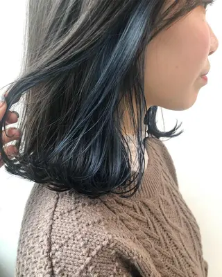 ミディアム カラー ❤️sai❤️ official❤️のヘアスタイル