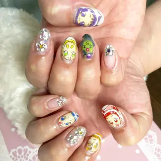 ネイル Emanail 枚方 yoshimiのネイルデザイン