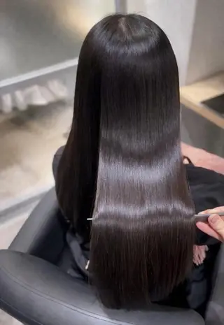 パーマ ロング カラー リピート90%超/縮 毛矯正/髪質改善井口のヘアスタイル