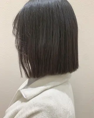 ショート hub hair レイヤー/透明感のヘアスタイル