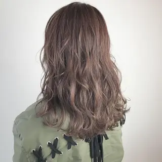 セミロング MORISAKI ✂︎縮毛矯正のヘアスタイル