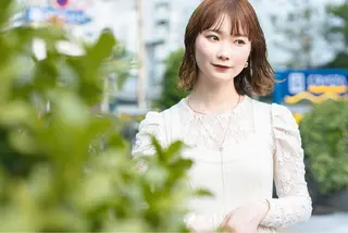 セミロング シェアハピ 隼人のヘアスタイル