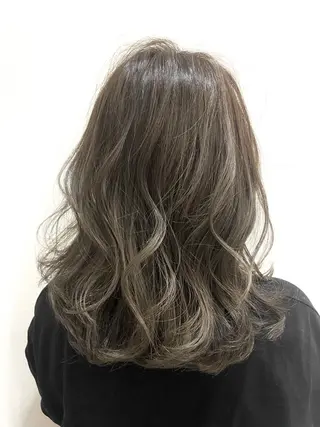 セミロング カラー メンズ特化✂︎ 稗田達也のヘアスタイル