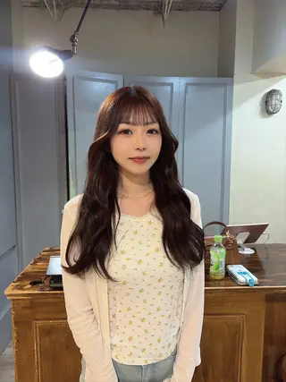 ロング 💜🦋 COCONA🦋💜のヘアスタイル