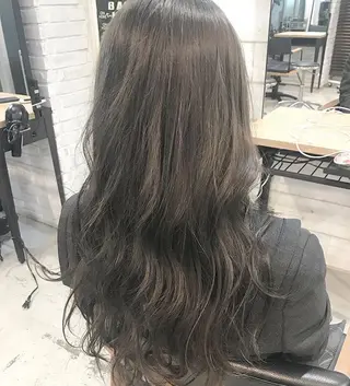 ロング カラー 北間 寛哉のヘアスタイル