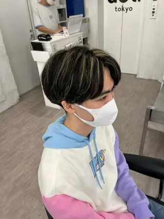 ミディアム メンズ専門美容師店長 💈高橋和真💈のヘアスタイル