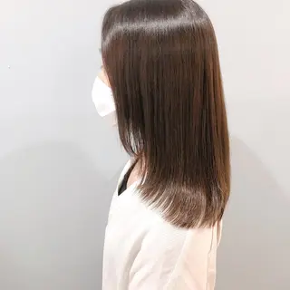 セミロング カラー 美髪専門サロン kazuのヘアスタイル