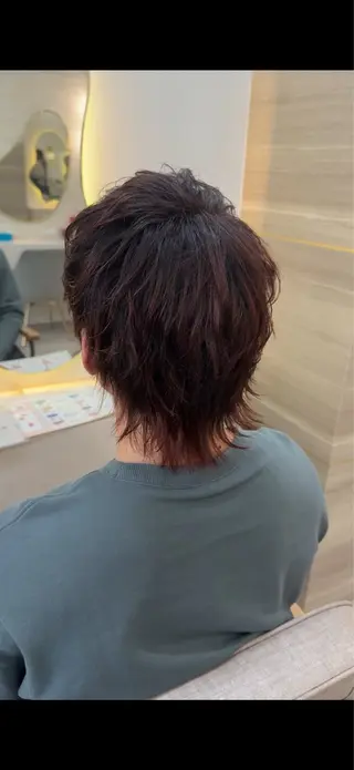 ショート メンズ 🥀熊谷ウルフカット あゆむのヘアスタイル