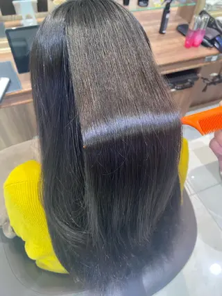 ロング パーマ Ash本八幡店 🫧中園🪽のヘアスタイル