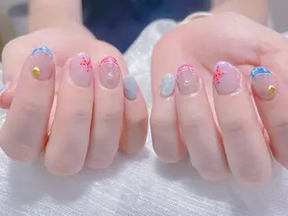 ネイル 🎀ネイルサロン エクラYUI🎀のネイルデザイン