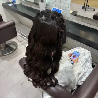 ロング ヘアアレンジ 🎀ヘアアレンジ 🎀ななみのヘアスタイル